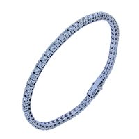Bracciale Nicora Donna in Oro bianco Diamante 4.16 Ct CUBR175-416 - CUBR175-416